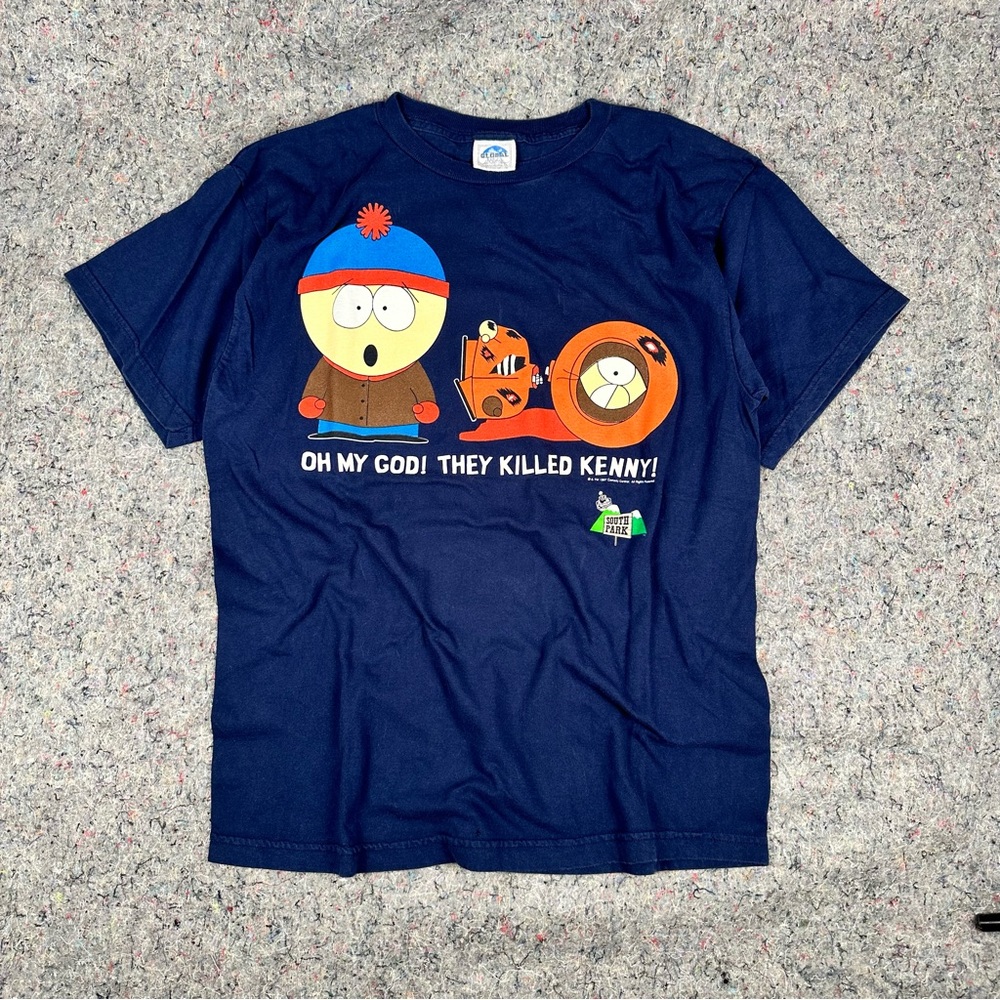 Vintage 90s  1997 South Park Men’s Funny Graphic T-Shirt Size X-Large